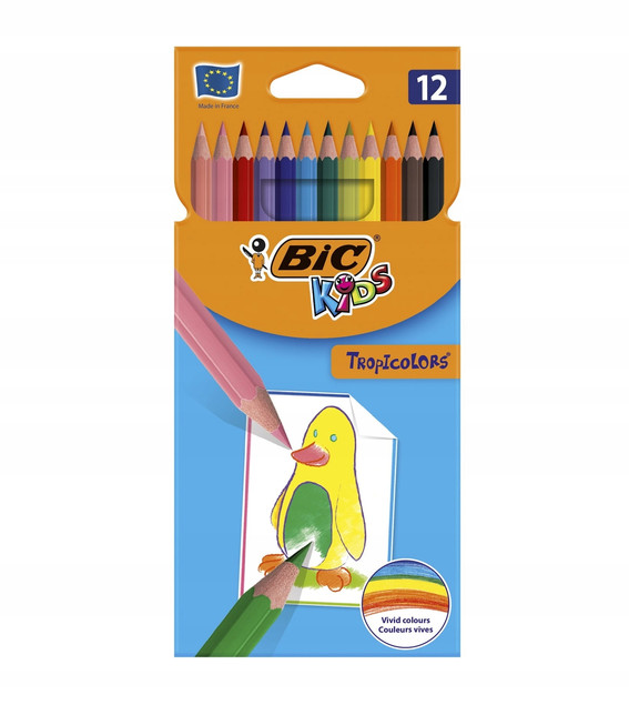 Kredki ołówkowe BIC Kids 12 szt.