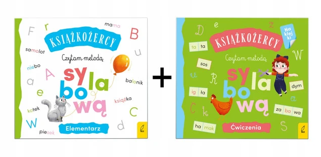 Elementarz Czytam Metodą Sylabową - Zestaw 2 książek