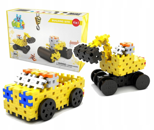 Meli Basic Building Site - klocki konstrukcyjne Site 4in1