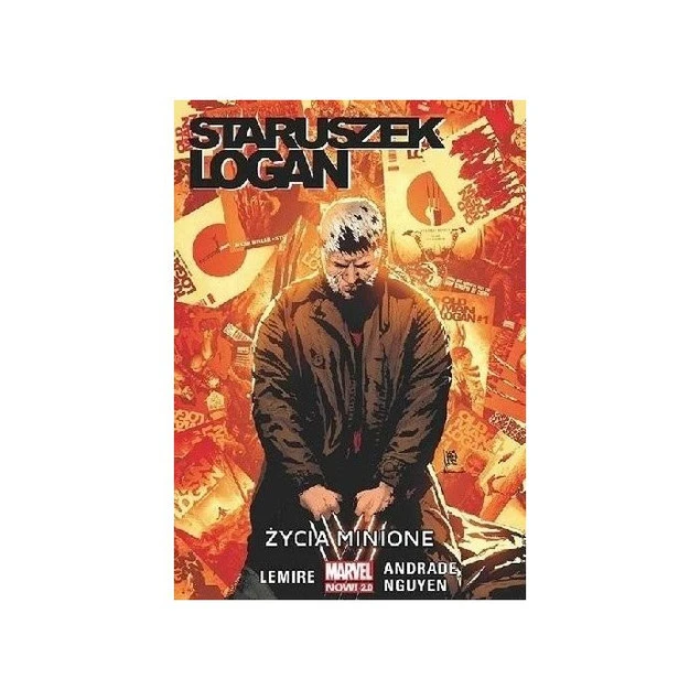 Okładka komiksu Staruszek Logan Życia minione tom 6