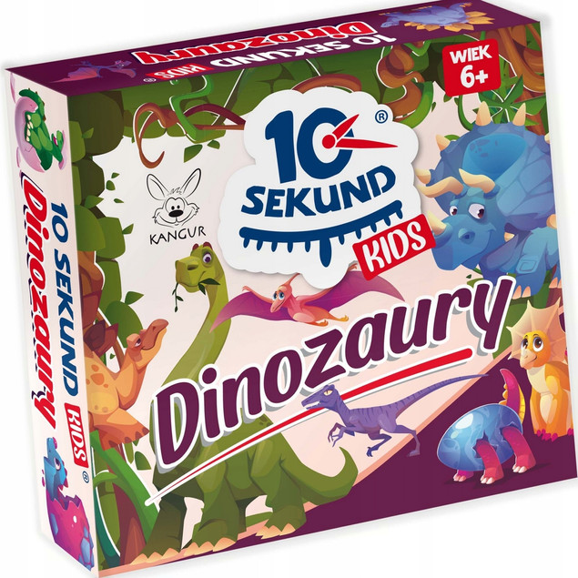 Gra planszowa 10 Sekund Kids Dinozaury Kangur