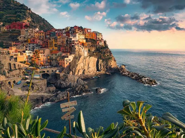 Puzzle Ravensburger 1500 el. Widok na Cinque Terre