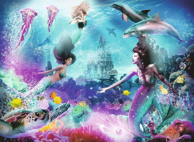 Puzzle 300 Syreny Ravensburger 132966