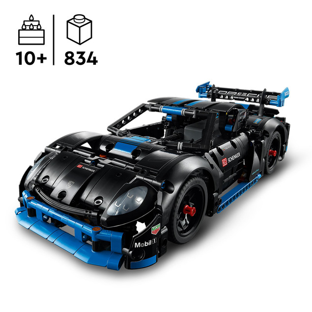 LEGO Technic 42176 Samochód Wyścigowy Porsche GT4 e-Performance Zdalnie Sterowany Control+