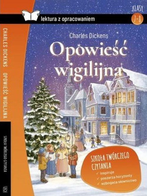Opowieść Wigilijna Lektura z Opracowaniem Charles Dickens SBM (TW)