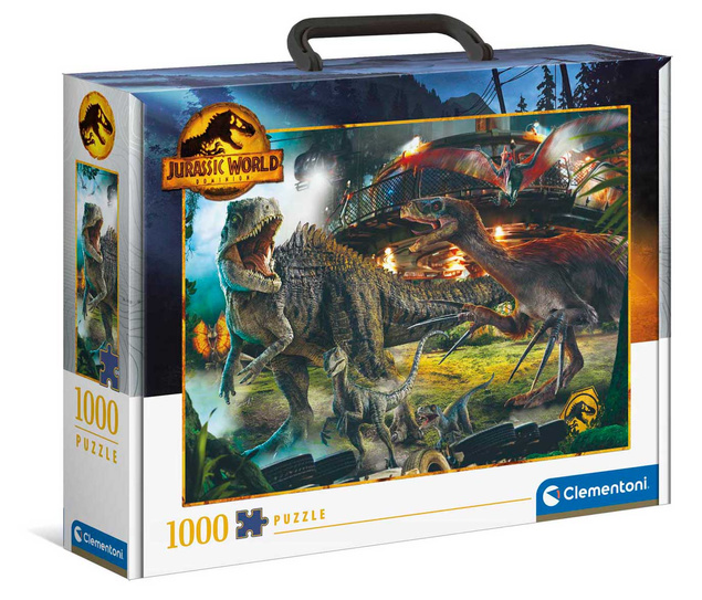 PUZZLE 1000 PARK JURAJSKI DINOZAURY TREX