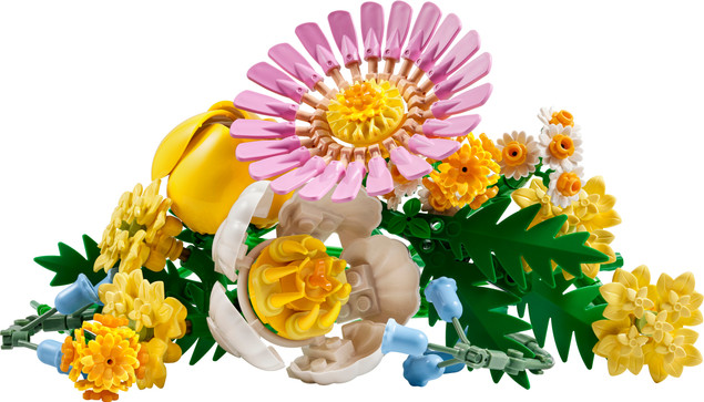LEGO Botanicals 10347 Mały Słoneczny Bukiet – Wieczne Kwiaty