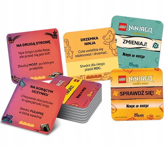 LEGO Ninjago. Recreate. Karty wyzwań. Ninja w akcji! Praca zbiorowa