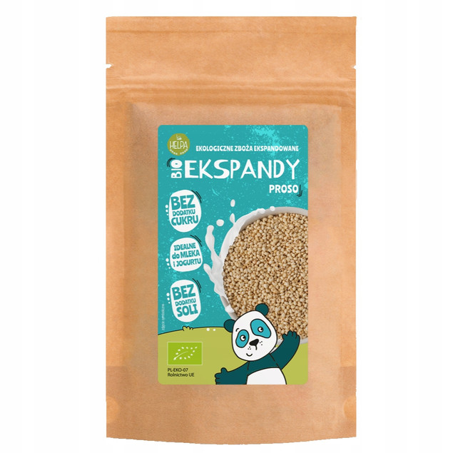 Proso ekspandowane bio 80g Helpa