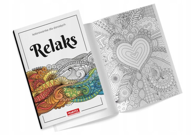 Relaks. Kolorowanka dla dorosłych – Wiktoria Kohnke