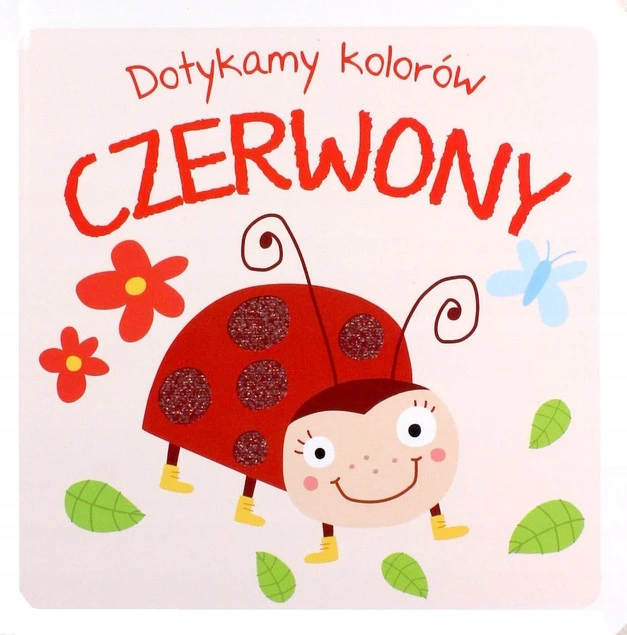 Okładka Dotykamy kolorów. Czerwony
