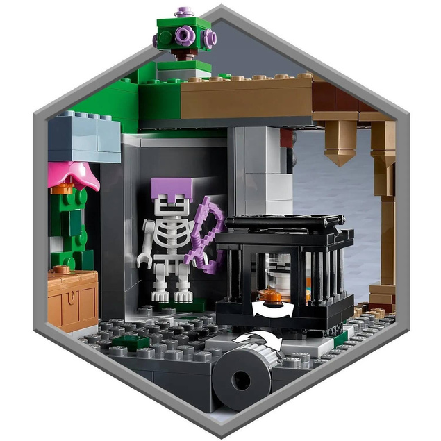 LEGO Minecraft Loch Szkieletów 364el. 8+ 21189