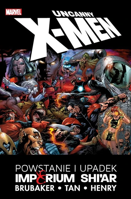 Uncanny X-Men Powstanie i upadek Imperium Shi'ar Ed Brubaker_1