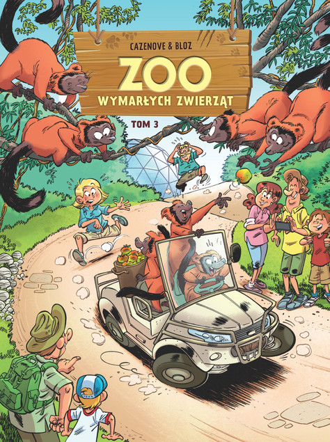 ZOO wymarłych zwierząt. Tom 3 Bloz, Christophe Cazenove