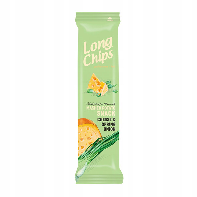 LONG CHIPS Chipsy Ziemniaczane MIX SMAKÓW 75g x10