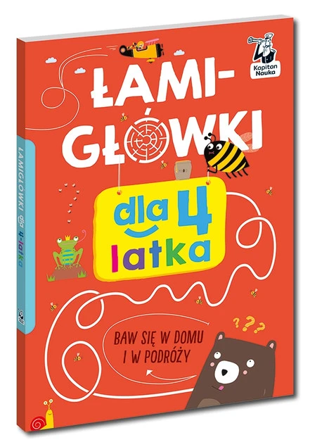 Łamigłówki dla 4-latka Kapitan Nauka Praca zbiorowa_1