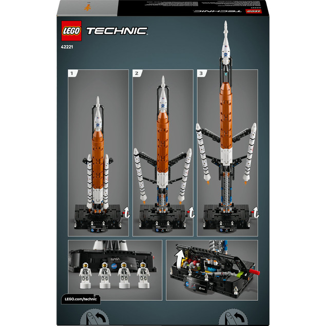 Klocki LEGO Technic Rakieta SLS NASA Artemis – Model Startowy Kosmiczny 632 el.