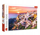 Puzzle 1000 Układanka Zachód Słońca SANTORINI Grecja Krajobraz Trefl 10435