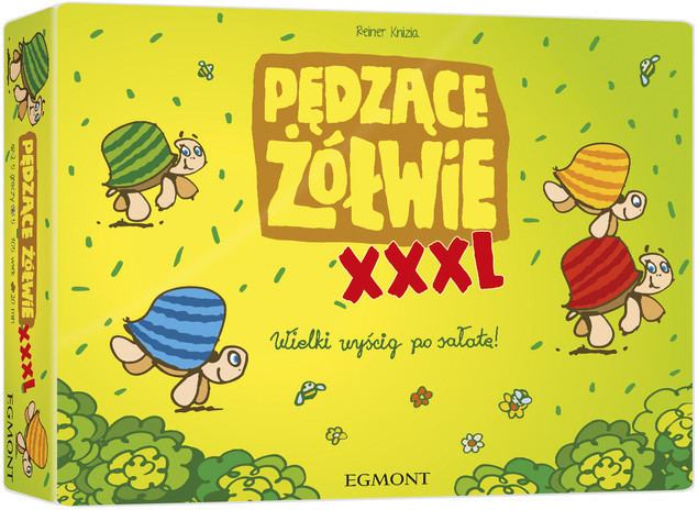 Gra planszowa Pędzące żółwie XXXL Egmont