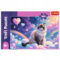Puzzle 160 Domowy kotek Trefl