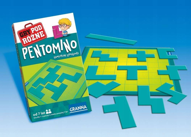 Gra Podróżna PENTOMINO Gra Logiczna GRANNA 00215