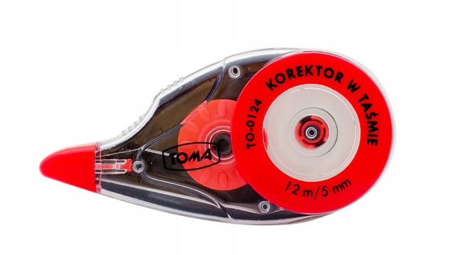 Korektor W Taśmie Szkolny Biurowy 5mmx12m TOMA TO-0124