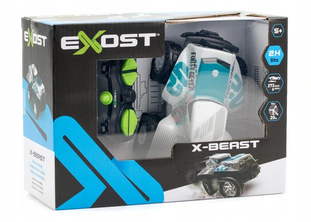 Samochód zdalnie sterowany Exost X-Beast biały