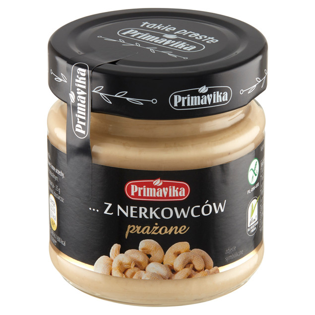 Krem z orzechów nerkowca Primavika 185 g wegańskie