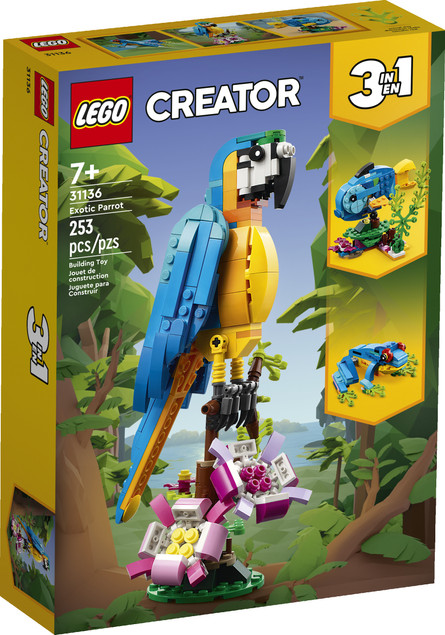 Lego CREATOR 31136 Egzotyczna papuga