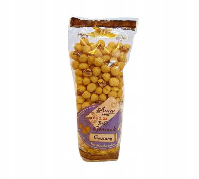 Groszek Owsiany BIO 70g – Bio Ania | Bez Dodatku Cukrów