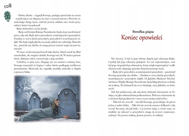 Opowieść Wigilijna Kolorowa Klasyka Karol Dickens BR Greg