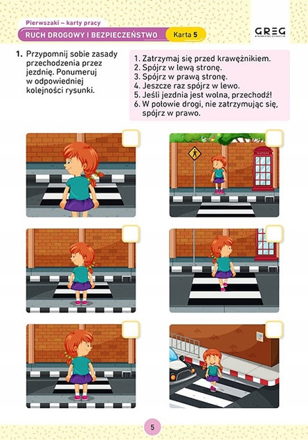 Pakiet Pierwszaki Karty Pracy w Szkole i w Domu Matematyka Klasa 1 Greg