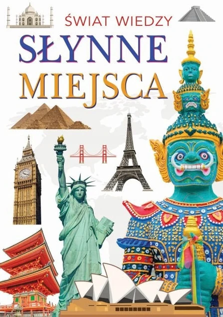 Słynne miejsca Praca zbiorowa okładka