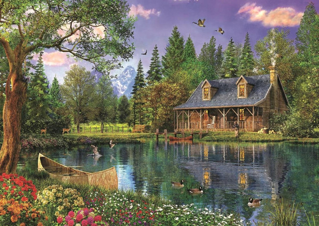 Trefl Puzzle Popołudniowa sielanka 4000 elementów