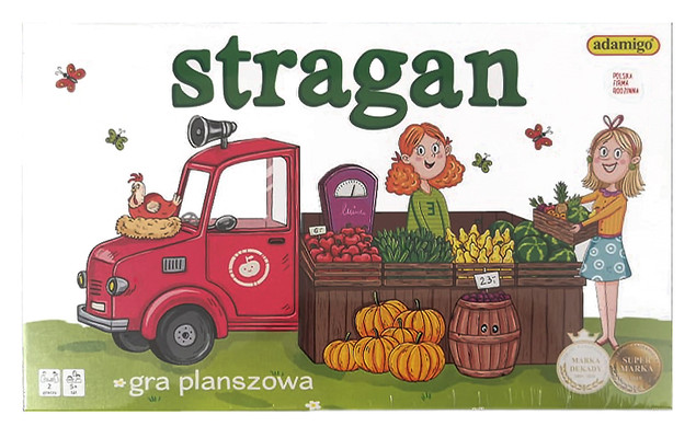 Gra Planszowa ADAMIGO STRAGAN – Owoce i Warzywa dla Dzieci