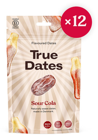True Dates Sour Cola Daktyle 100g - Zdrowa Przekąska Bez Cukru