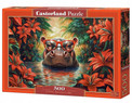 Puzzle Castorland 500 elementów Hippo Relaxation - Relaksujące Hipopotamy