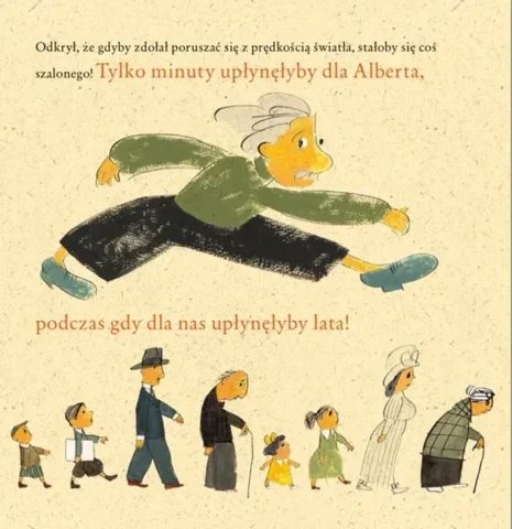 Einstein na wiązce światła Jennifer Berne