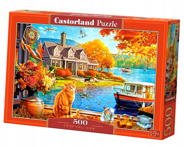 Puzzle Castorland 500 elementów Crisp Fall View Jesienny Widok