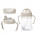 B.box Kubek do Nauki Picia Zestaw 3w1 Latte 240ml Beżowy od 4m+
