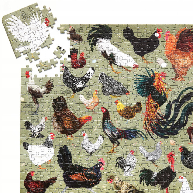 Puzzlove CzuCzu Puzzle Kury 1000 elementów – Dla Dorosłych i Młodzieży