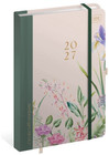 Kalendarz książkowy A5 2027 Interdruk Hybryda Garden