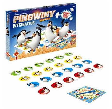 Gra zręcznościowa WYGIBAJTUS - PINGWINY Z MADAGASKARU