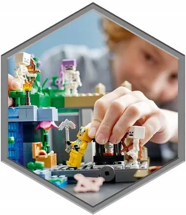 LEGO Minecraft Loch Szkieletów 364el. 8+ 21189