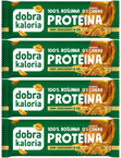 4x Baton Proteinowy KREM ORZECHOWY Bez Cukru 24% Białka Dobra Kaloria