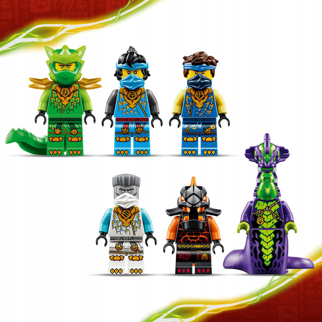 LEGO NINJAGO 71869 Nagroda Losu na Lądzie Ciężarówka 3w1