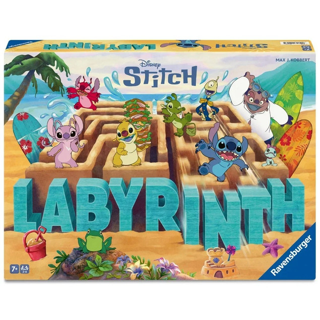 Gra planszowa Labirynth Disney Stitch Ravensburger