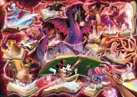 Puzzle 2D: Lorcana Ruby (1000 elementów)
