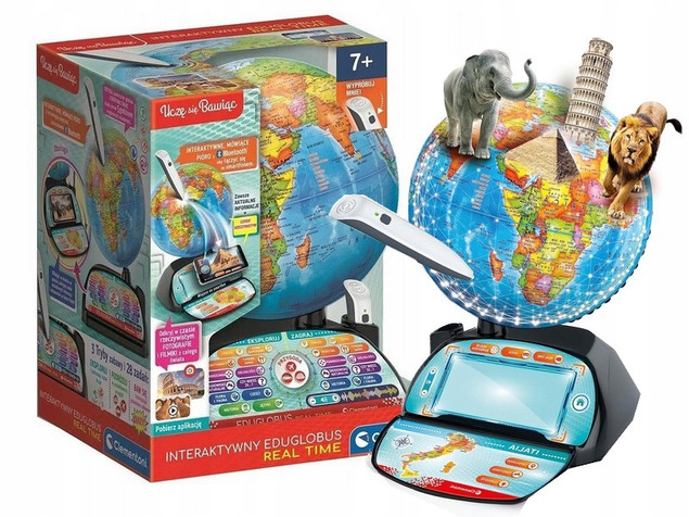 Interaktywny globus edukacyjny Clementoni