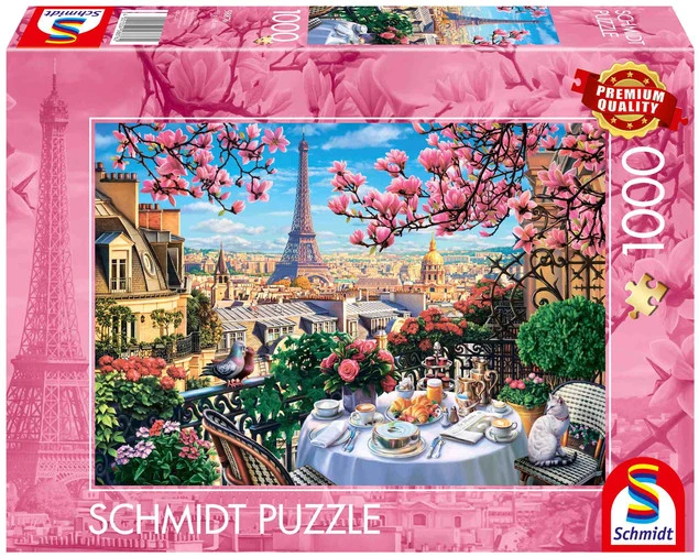 Puzzle Schmidt Spiele 1000 el. Śniadanie w Paryżu_1